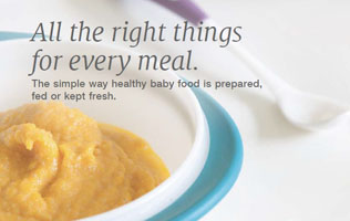 [Translate to English (british):] NUK brochure about baby food